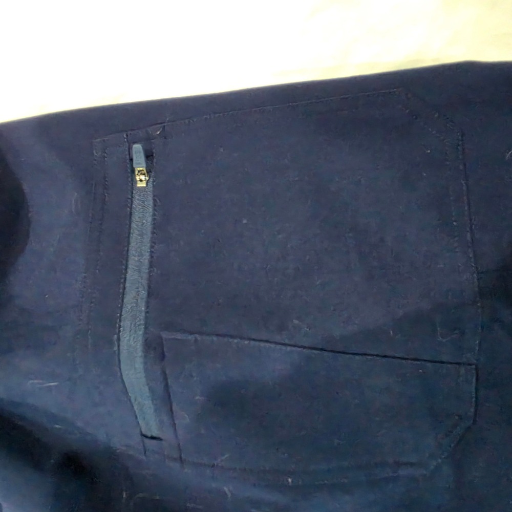 FIGS Yola Cargo Scrub Pants Women Small Navy Blue Excellent Straight Leg Multi-P - Picture 13 of 15